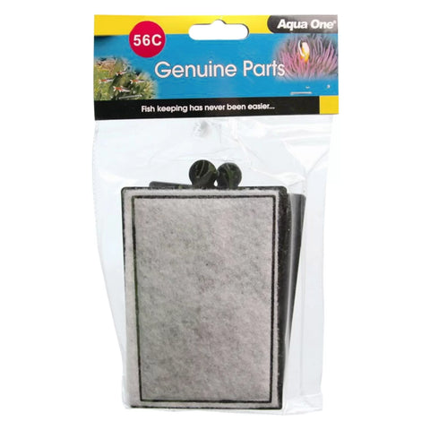 Aqua one carbon cartridge 2 pk 56c