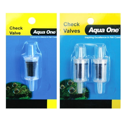 Air line check valve 2pk Aqua One 10122