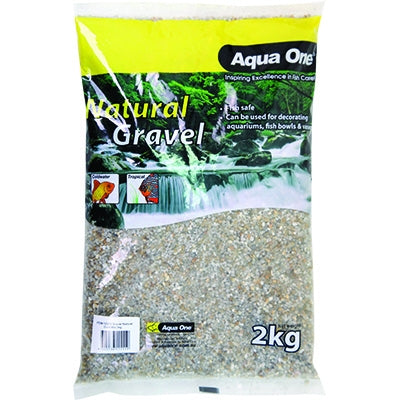 Aqua One natural gravel gold mix