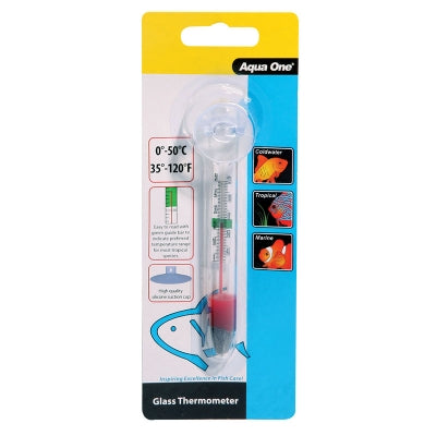 Aqua one Glass thermometer # 10306