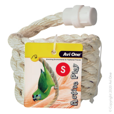 Pet one boing sisal rope bird toy