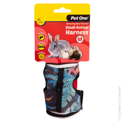 Pet one small animal harness vest & leash