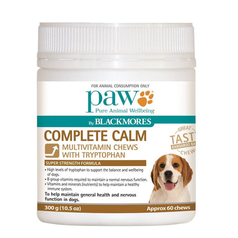 Blackmores Paw complete calm chews 300gms