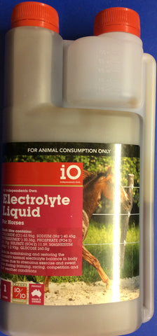 iO electrolyte liquid for hors