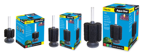 Aqua One FilterAir breeder sponge filter