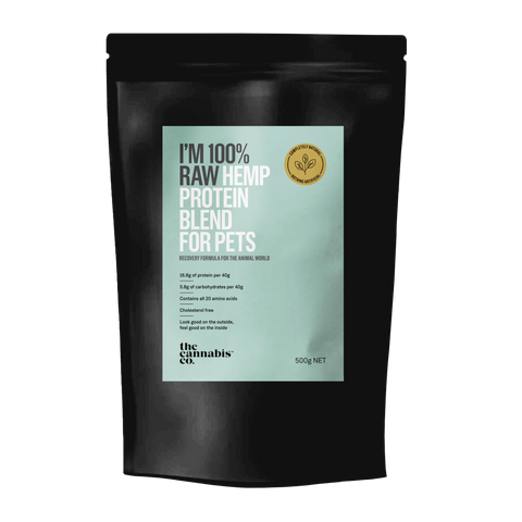 Raw hemp protein blend for pets 500g