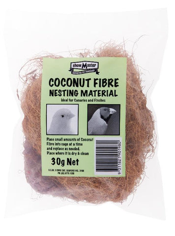Coconut fibre nesting material