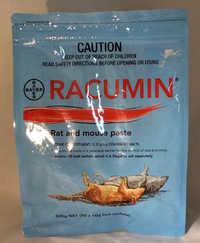 Racumin rat & mouse paste 500g