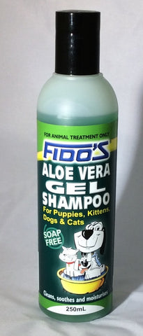 Fido's Aloe vera gel shampoo 2