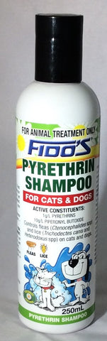 Fido's pyrethrin shampoo 250ml