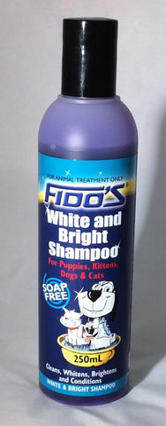 Fido's white & bright shampoo