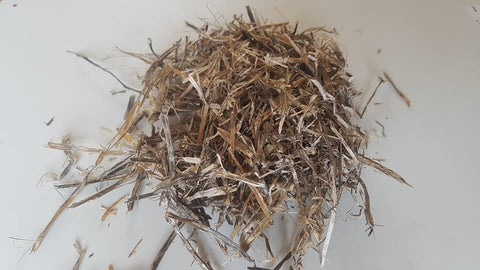 Clover straw compressed bale