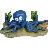 Ornament blue octopus 10.5Lx7.